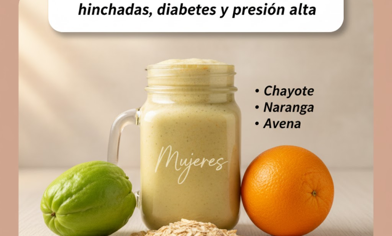 Dile adiós a las pastillas: elimina los calambres, la hinchazón y la presión alta con esta potente bebida natural