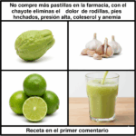 El chayote: un remedio natural para la circulación, la presión y el dolor en las articulaciones