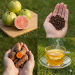 Bebida Natural de Guayaba, Clavo de Olor y Cúrcuma: Un Remedio Casero para la Circulación, el Azúcar y la Presión Arterial Bebida Natural de Guayaba, Clavo de Olor y Cúrcuma: Un Remedio Casero para la Circulación, el Azúcar y la Presión Arterial