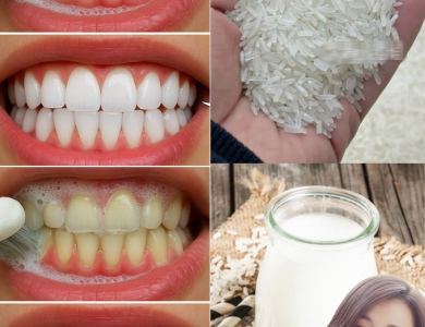 Dile adiós al sarro y revela una sonrisa radiante: El secreto del agua de arroz para dientes más blancos en solo 2 minutos