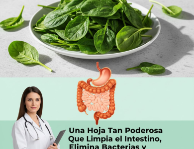 La poderosa espinaca: limpia intestinos, purifica el hígado y fortalece el cuerpo