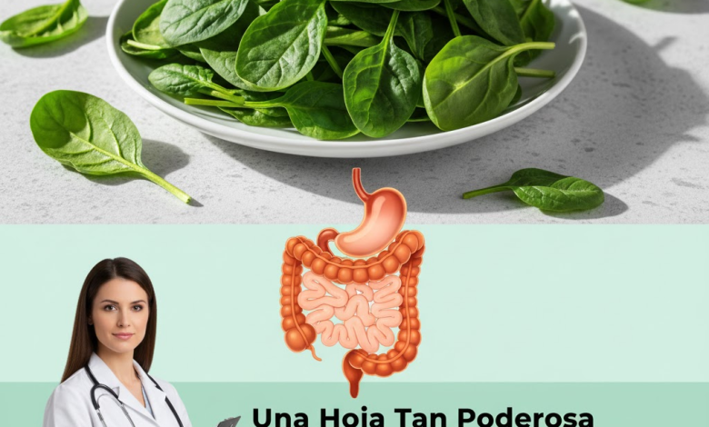 La poderosa espinaca: limpia intestinos, purifica el hígado y fortalece el cuerpo