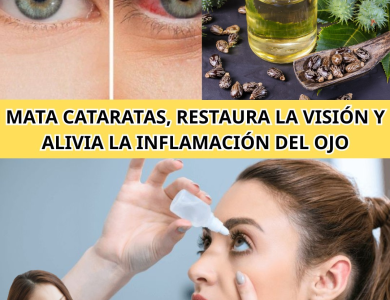 Remedio Natural para Cataratas e Inflamación Ocular