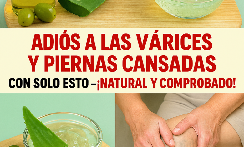 Aloe Vera para Piernas Cansadas y Várices: El Remedio Natural que Mejora la Circulación y Alivia la Inflamación