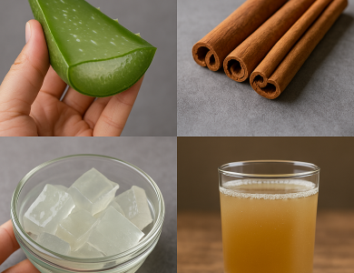 Remedio Natural con Sábila y Canela para la Vista y el Bienestar General