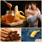 El Elixir de la Noche: Batido de Plátano, Miel y Canela para el Sueño y la Vitalidad