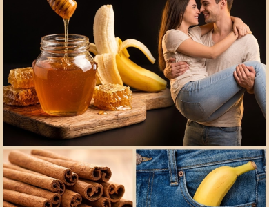 El Elixir de la Noche: Batido de Plátano, Miel y Canela para el Sueño y la Vitalidad