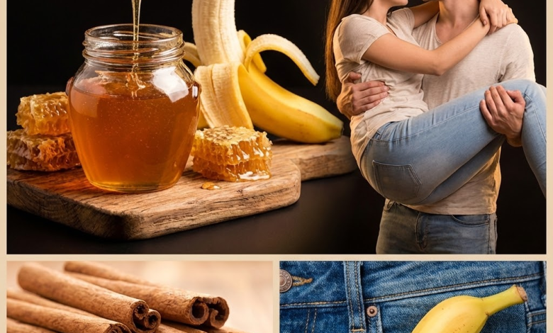 El Elixir de la Noche: Batido de Plátano, Miel y Canela para el Sueño y la Vitalidad