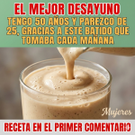 El Batido Rejuvenecedor que Te Hace Lucir Hasta 20 Años Más Joven