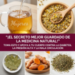 Bebida Natural para Apoyar la Diabetes, la Presión Alta y la Circulación