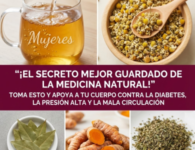 Bebida Natural para Apoyar la Diabetes, la Presión Alta y la Circulación