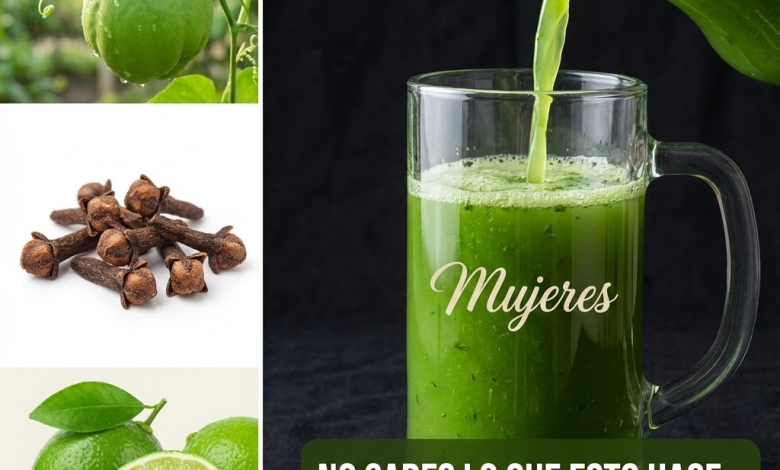 Bebida natural de chayote, clavos y limón: receta, beneficios reales y cómo usarla de forma segura