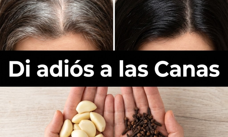 Di adiós a las canas con ajo y clavo de olor: remedio natural para un cabello más fuerte y oscuro