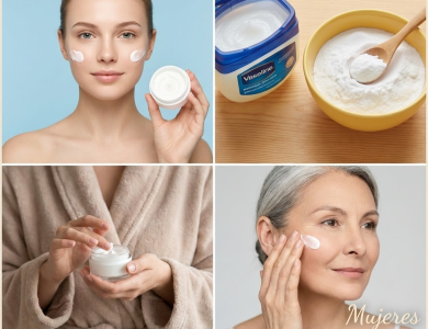 Crema Casera con Vaselina que Rejuvenece la Piel al Instante Crema Casera con Vaselina que Rejuvenece la Piel al Instante