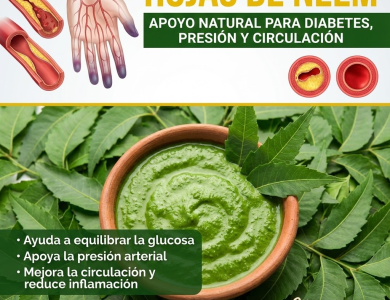 Hojas de Neem: La Hoja Milagrosa que Apoya la Diabetes, la Presión Alta y la Circulación Hojas de Neem: La Hoja Milagrosa que Apoya la Diabetes, la Presión Alta y la Circulación