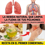 Bebida Natural para Limpiar los Pulmones: Infusión Poderosa con Jengibre, Ajo, Cebolla, Limón y Miel