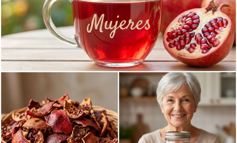Cáscara de Granada Hervida: El Tesoro Oculto que Limpia, Protege y Rejuvenece tu Cuerpo