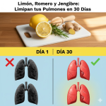 Limpieza Natural de los Pulmones con Limón, Jengibre y Romero: Respira Mejor en Solo 3 Días