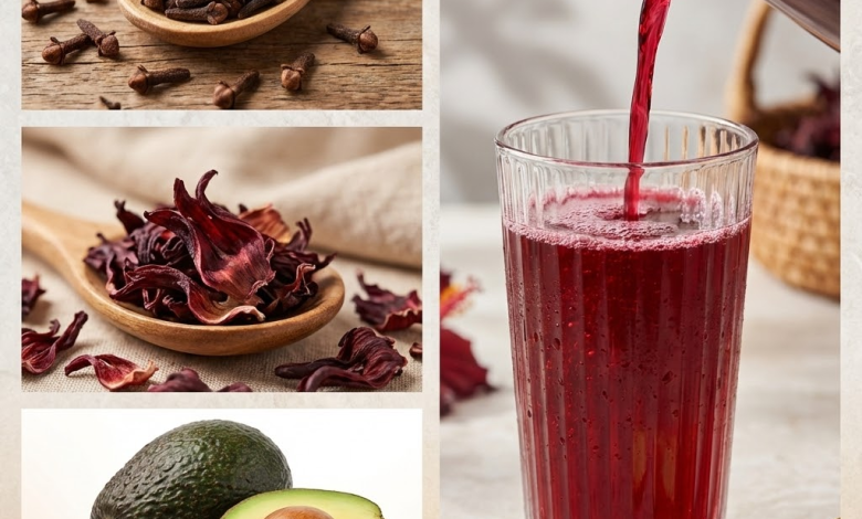 Tónico Depurativo de 13 Días con Flor de Jamaica, Clavos de Olor y Semilla de Aguacate: Limpia tu Sangre y Fortalece tu Corazón