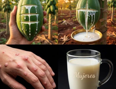 Savia de papaya: el elixir blanco que regenera digestión, piel y defensas