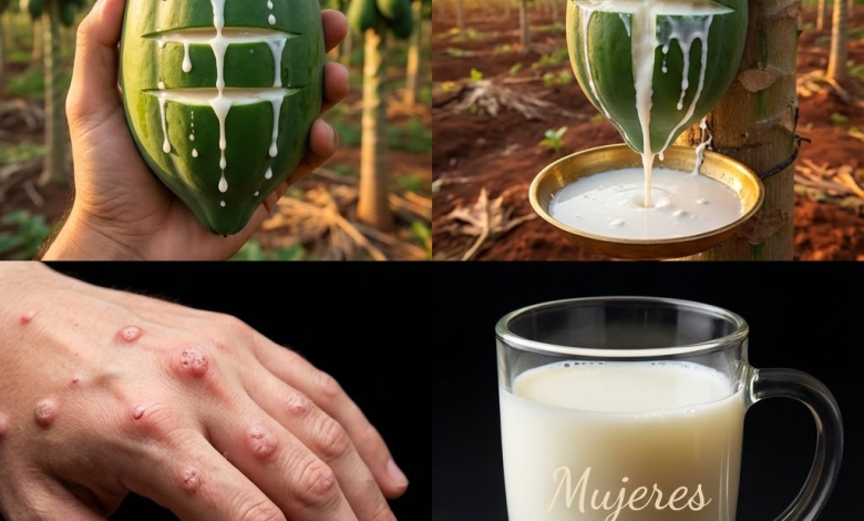 Savia de papaya: el elixir blanco que regenera digestión, piel y defensas