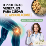 3 Proteínas Vegetales que Podrían Apoyar tus Articulaciones: Soya, Chícharo y Cáñamo