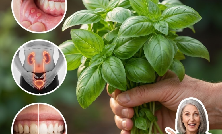 Agua Tibia de Albahaca: El Ritual Sencillo que Refresca la Boca y Calma el Cansancio