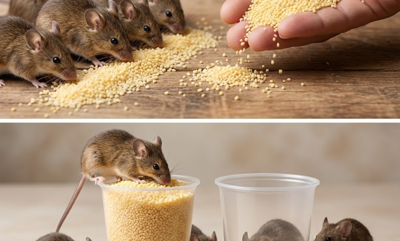 El Truco Casero con Arroz para Ahuyentar Ratones y Cucarachas sin Químicos Fuertes