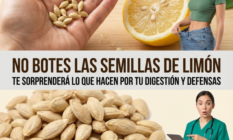 Semillas de limón: el pequeño tesoro olvidado para la digestión y las defensas