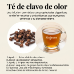 Té de clavo de olor: un pequeño gran aliado para la inflamación, la digestión y las defensas Té de clavo de olor: un pequeño gran aliado para la inflamación, la digestión y las defensas