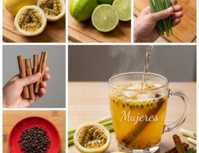Infusión de Maracuyá, Canela y Clavo: Remedio Casero para Flemas, Tos y Dolor de Garganta