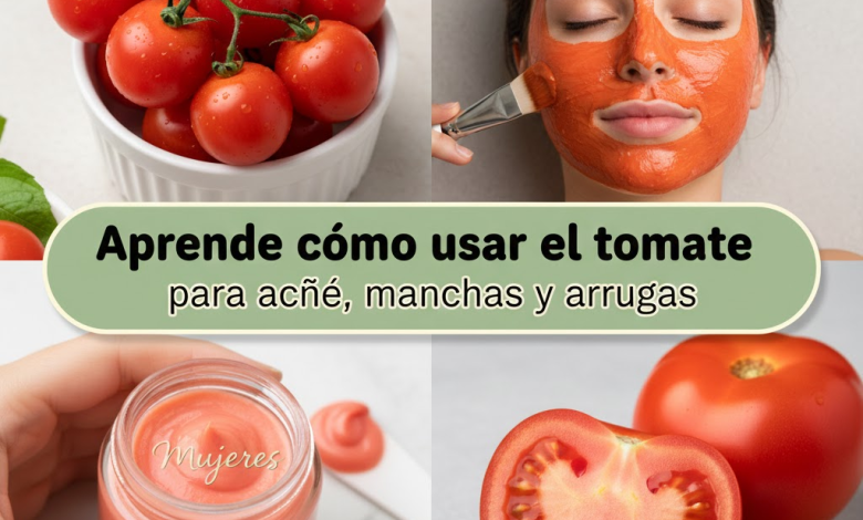 El remedio natural con tomate para combatir el acné y rejuvenecer tu rostro