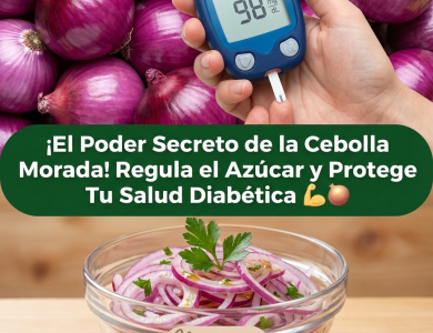 Reduce tu glucosa con esta deliciosa receta de cebolla morada