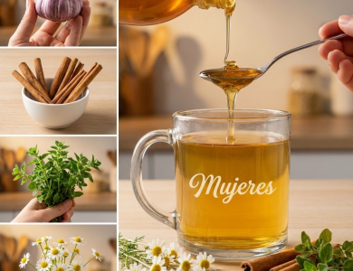 Bebida natural para aliviar artritis, dolor de rodillas, hinchazón y mala circulación